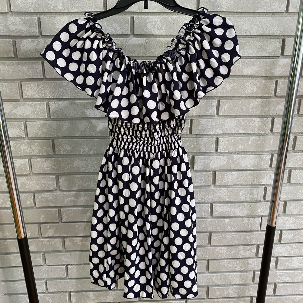 Flowy off the shoulder dress